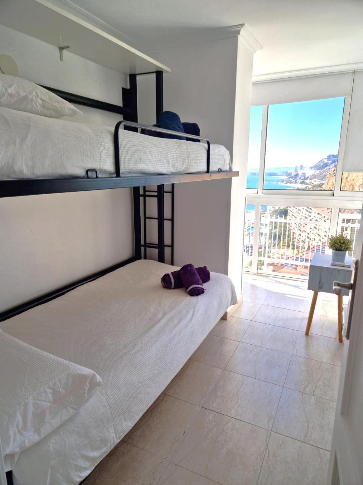 Vistas Al Mar. Gran Salon. Playa A 1 Minuto. Wifi Apartment Alicante Exterior photo