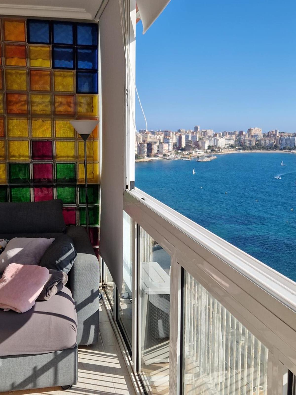 Vistas Al Mar. Gran Salon. Playa A 1 Minuto. Wifi Apartment Alicante Exterior photo