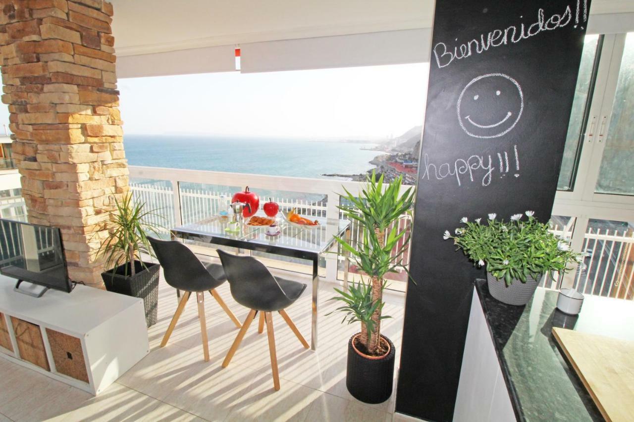 Vistas Al Mar. Gran Salon. Playa A 1 Minuto. Wifi Apartment Alicante Exterior photo